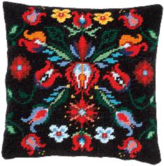 PN-0168334 Vervaco Tapestry Cushion "Folklore"