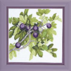 BT-195 Counted cross stitch kit Crystal Art "Figs"