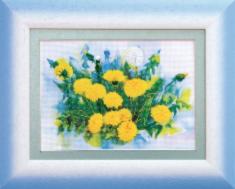 Partial embroidery kit RK-051 "Dandelions"