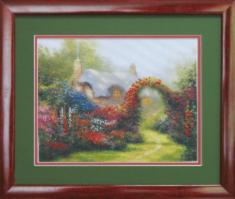 Partial embroidery kit RK-053 "Summer house"