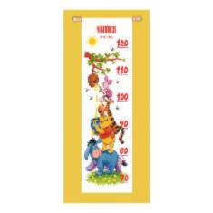 PN-0014848 Vervaco Counted cross stitch kit (height meter) "Harvesting honey"