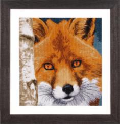 PN-0168618 Counted cross stitch kit LanArte "Fox"