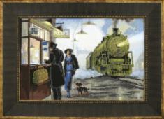 Partial embroidery kit RK-137 "Evening express"
