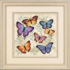 35145 Counted cross stitch kit DIMENSIONS "Butterfly Profusion"