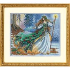 35173 Counted cross stitch kit DIMENSIONS "Woodland Enchantress"