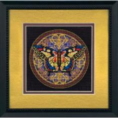 65095 Counted cross stitch kit DIMENSIONS "Ornate Butterfly"