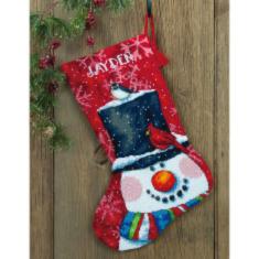 71-09146 Godelin stitching kit DIMENSIONS "Snowman and Friends. Stocking"
