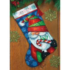 71-09154 Godelin stitching kit DIMENSIONS "Sweet Santa. Stocking"