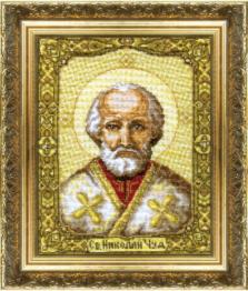 Cross-stitch kit №253 "The Icon of St. Nicholas" 