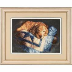 03220 Counted cross stitch kit DIMENSIONS "Snooze"