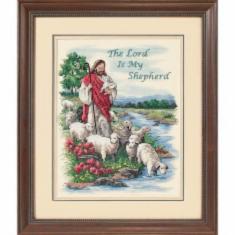 03222 Counted cross stitch kit DIMENSIONS "The Lord is My Shepherd"