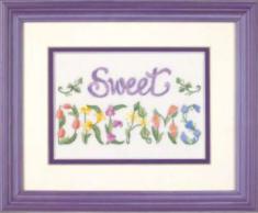 06235 Satin stitch kit DIMENSIONS "Flowery Sweet Dreams"