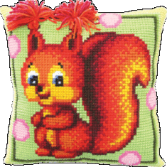 Cross-stitch kit RT-127 "Squirrel"