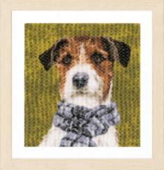PN-0167505 Counted cross stitch kit LanArte "Dog"