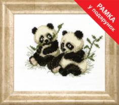 Cross-stitch kit М-149 (А043) "Pandas"