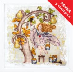 Cross-stitch kit M-341 By Ksenia Fedorova Set of pictures "Disobedient Angel. Smell of autumn"