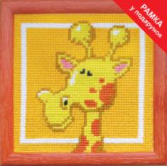 Cross-stitch kit RT-302 "Giraffe"