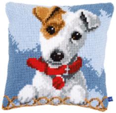 PN-0155247 Vervaco Cross Stitch Cushion "Jack Russell"