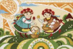 ВТ-250 Counted cross stitch kit Crystal Art "Happy Easter"