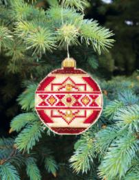 Christmas tree toy cross-stitch kit Т-09 Set of pictures "Merry Christmas"