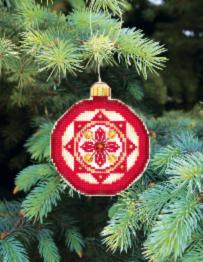 Christmas tree toy cross-stitch kit Т-11 Set of pictures "Merry Christmas"