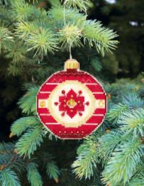 Christmas tree toy cross-stitch kit Т-12 Set of pictures "Merry Christmas"
