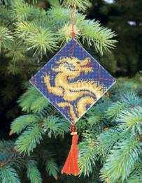 Christmas tree toy cross-stitch kit Т-31 Set of pictures "Chinese horoscope" 