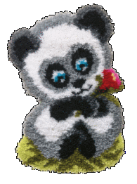 Carpet embroidery kit kit RT-203 “Panda” 