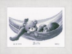 PN-0150906 Counted cross stitch kit Vervaco "A child in a hammock"