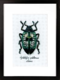 PN-0165369 Counted cross stitch kit Vervaco "Blue Beetle"