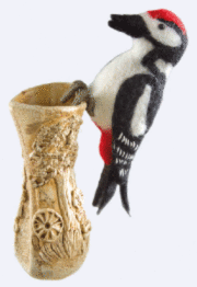 Felting kit V-165 “Diligent woodpecker” 