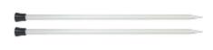 45201 Спицы прямые Basix Aluminum KnitPro, 25 см, 2.50 мм 