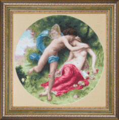 Cross-stitch kit М-132 By William-Adolphe Bouguereau "Flora and Zephyr"