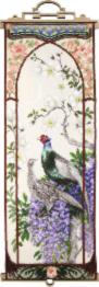 Cross-stitch kit М-404 "Pheasants in wisteria" 