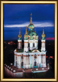 Rhinestone decoration kit КС-097 "St. Andrew's Cathedral"