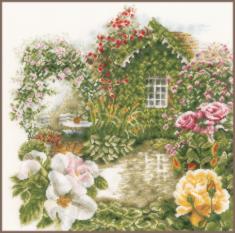 PN-0008019 Counted cross stitch kit "Rose Garden "