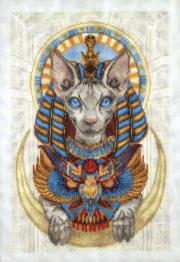 Cross-stitch kit М-422 Counted cross stitch kit Set of pictures "Legends of Egypt"