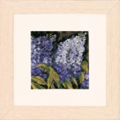 PN-0144516 Counted cross stitch kit LanArte "Lilac"