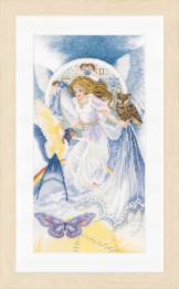 PN-0148343 Counted cross stitch kit LanArte "The 4 elements - air"