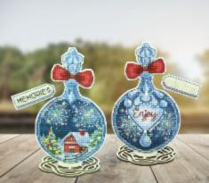 Т-75 Counted cross stitch kit Crystal Art Set of pictures "Scent of life"