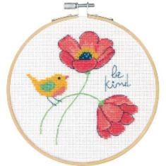 72-75979 Cross stitch kit “Be Kind • Be kind” DIMENSIONS