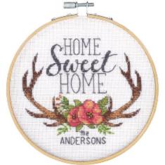 72-75984 Cross Stitch Kit Home Sweet Home • Home Sweet Home DIMENSIONS