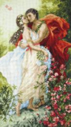 Cross-stitch kit M-418 Counted cross stitch kit "Vow of love"