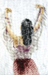 Cross-stitch kit М-429 Counted cross stitch kit series Series "Flamenco. Knock of heels"