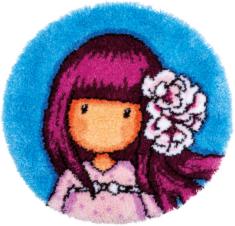 PN-0187915 Vervaco rug embroidery kit "Gorjuss Cherry blossom"