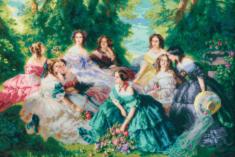 Cross-stitch kit М-432 Counted cross stitch kit "Empress Eugenie surrounded by maids of honors"