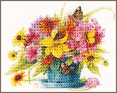 PN-0188125 Counted crossstitch kit Lanarte "Colour Perfection"