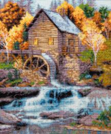 M-457 Counted cross stitch kit "Living water"