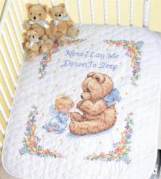 13088 Counted cross stitch kit (blanket) DIMENSIONS "Sweet Prayer Quilt"