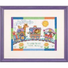 73428 Counted cross stitch kit DIMENSIONS "Baby Express Birth Record"